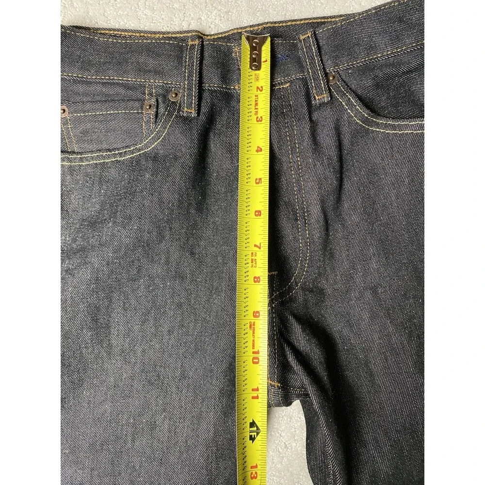 Levi's 501 Original Fit Button Fly Jeans Men's 29x34 Measured 28x32.5 Black